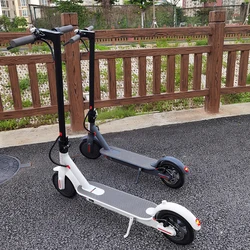 Solid Tyre Scooter Motorcycle Electric Mobility Electric Motorcycle With Pedals Disc Brake 500 Watt Electric Scooter