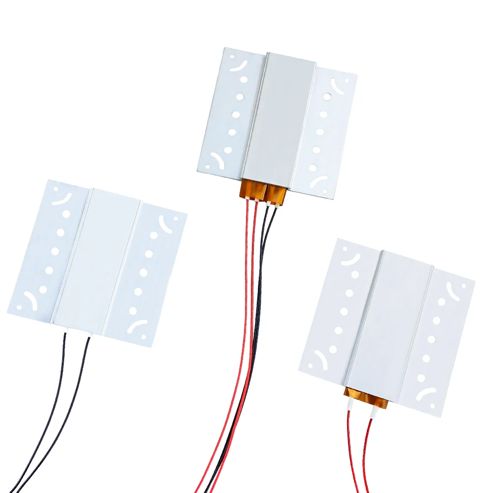 Top 220V Thermostat Aluminum Heating Aluminum Housing PTC Heating Element Plate Thermostatic Heater