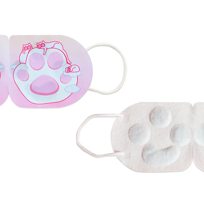 Trending high quality acupoint hot compress self heating steam eye mask