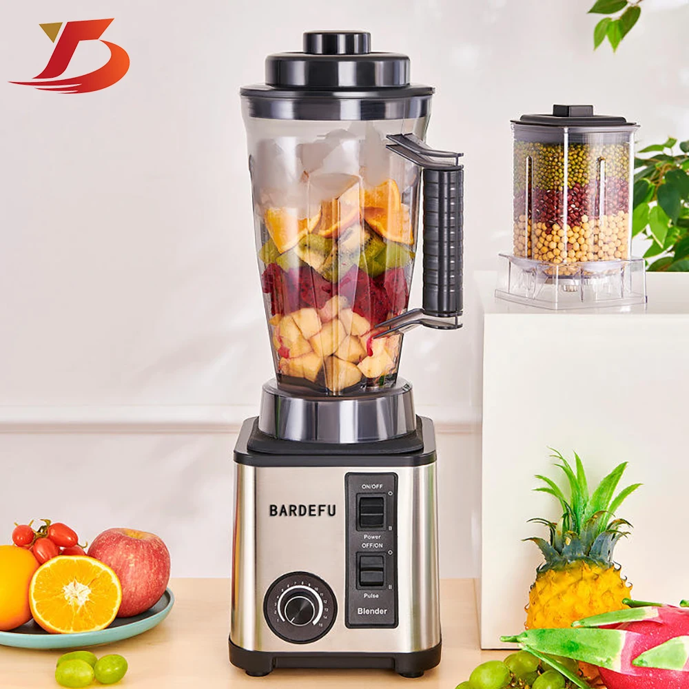 Stainless steel jug blender grinder chopper High Speed kitchen appliances Commercial Smoothie Electric blander
