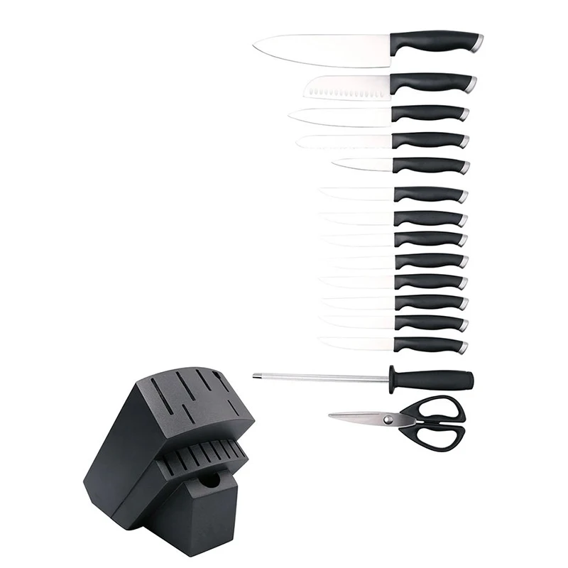 Professional Manufacturer Profesional Stainless Set Knives Set With Block Knife