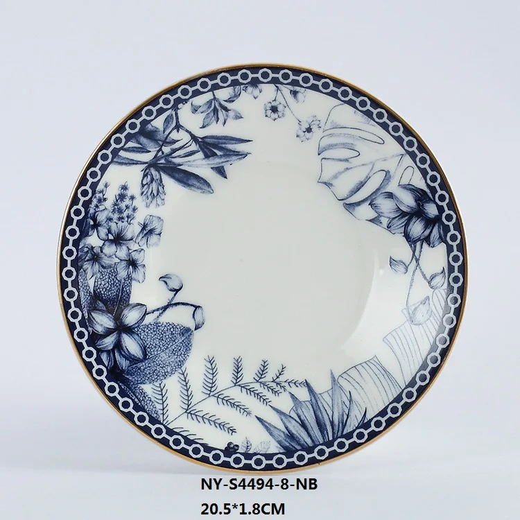 Wholesale Find Bone China Dinner Plate Ceramic Dish Plate Dessert Plate For Restaurant