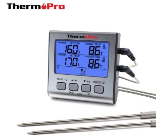  Thermopro TP17 цифровой калибровки гриль мясо еда термометр с