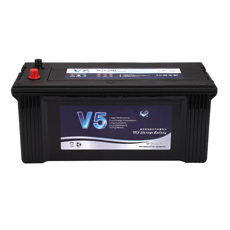 MF N165 12V Truck battery  auto battery lead acid Car battery factory maintenance free