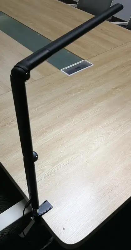 Desk Lamp Clip on Led Table Clamp lamp for Nail Manicure Eyelash work at Beauty Salon with USB Port
