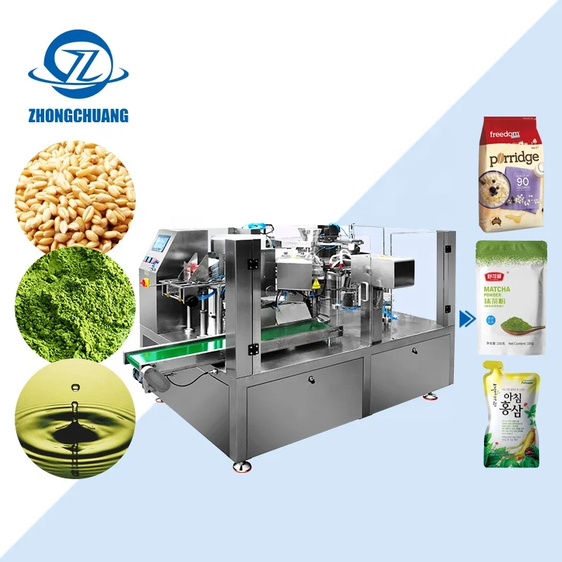 Food Machine Automatic Chinese Machinery Candy Packing Nuts Dry Fruits Automated Packaging Machines