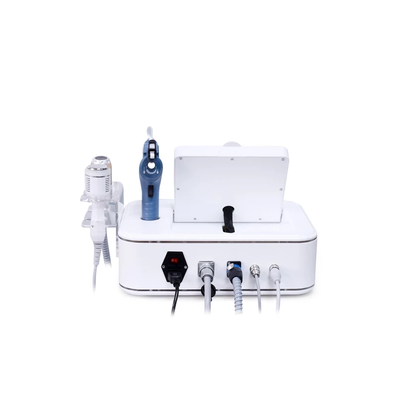 Needle-free injection electroperforation injection therapy machine for skin care and removal of stretch marks