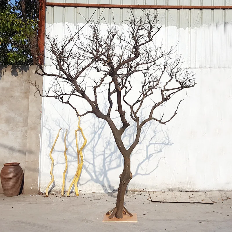 New Design Fiberglass Material Artificial Dry Branch Tree No Leave