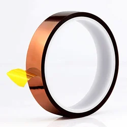 Silicone Adhesive Polyimide Insulation High Temperature Thermal Tape For Sublimation Coated