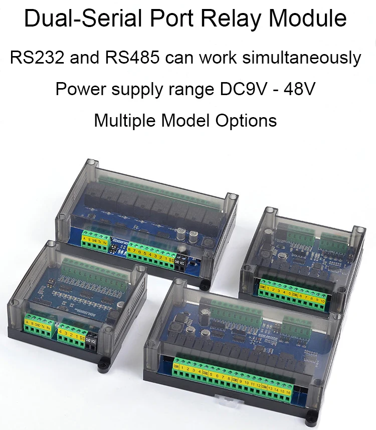 Модуль Rs232/485 Modbus RJ45 IO Tcp/ipp Rtu 8 аналоговый вход 4 цифрового входа релейного выходного