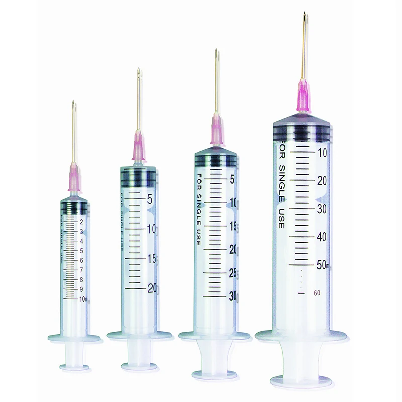 ZS syringe 1ml 3ml 5ml 10ml 20ml 30ml medical syringe with needle