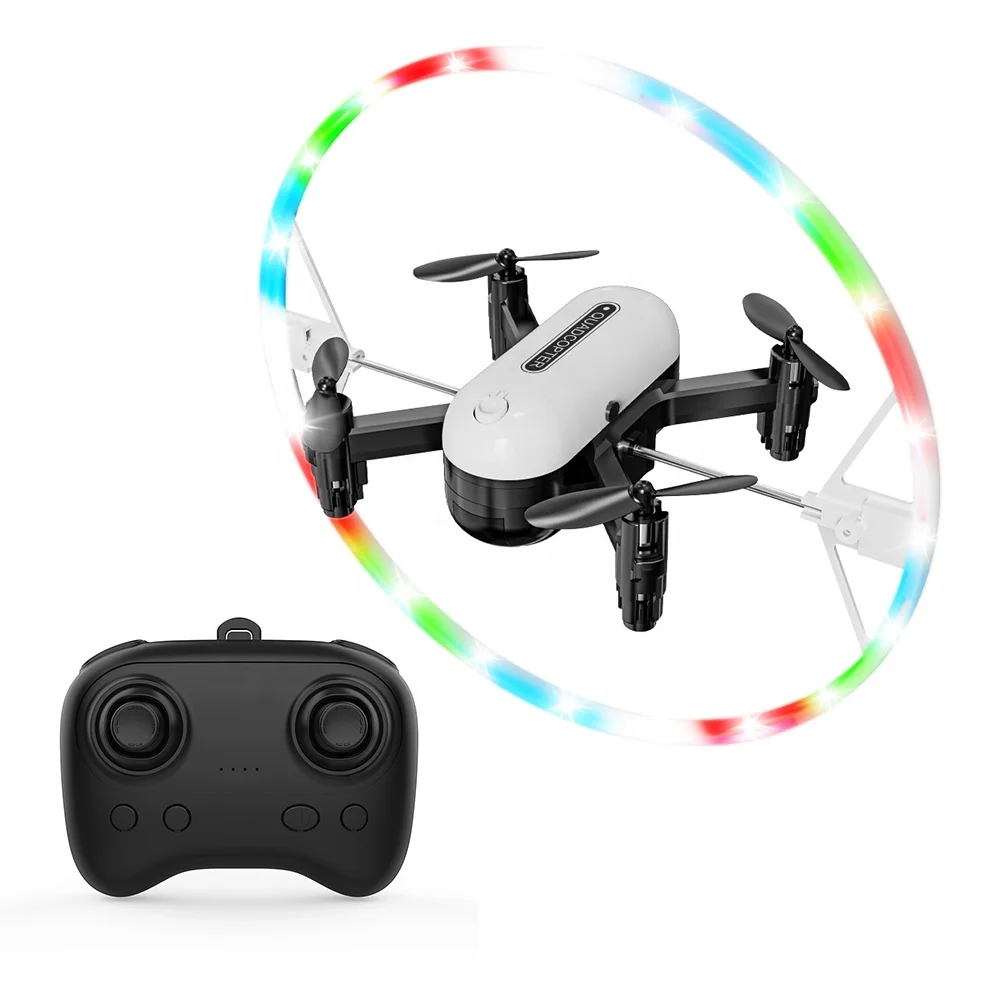 2.4GHz 4CH 6-Axis Gyro Headless Mode Mini Remote Control Toy RC Drones With Cool Flash LED Lights Ball For Children