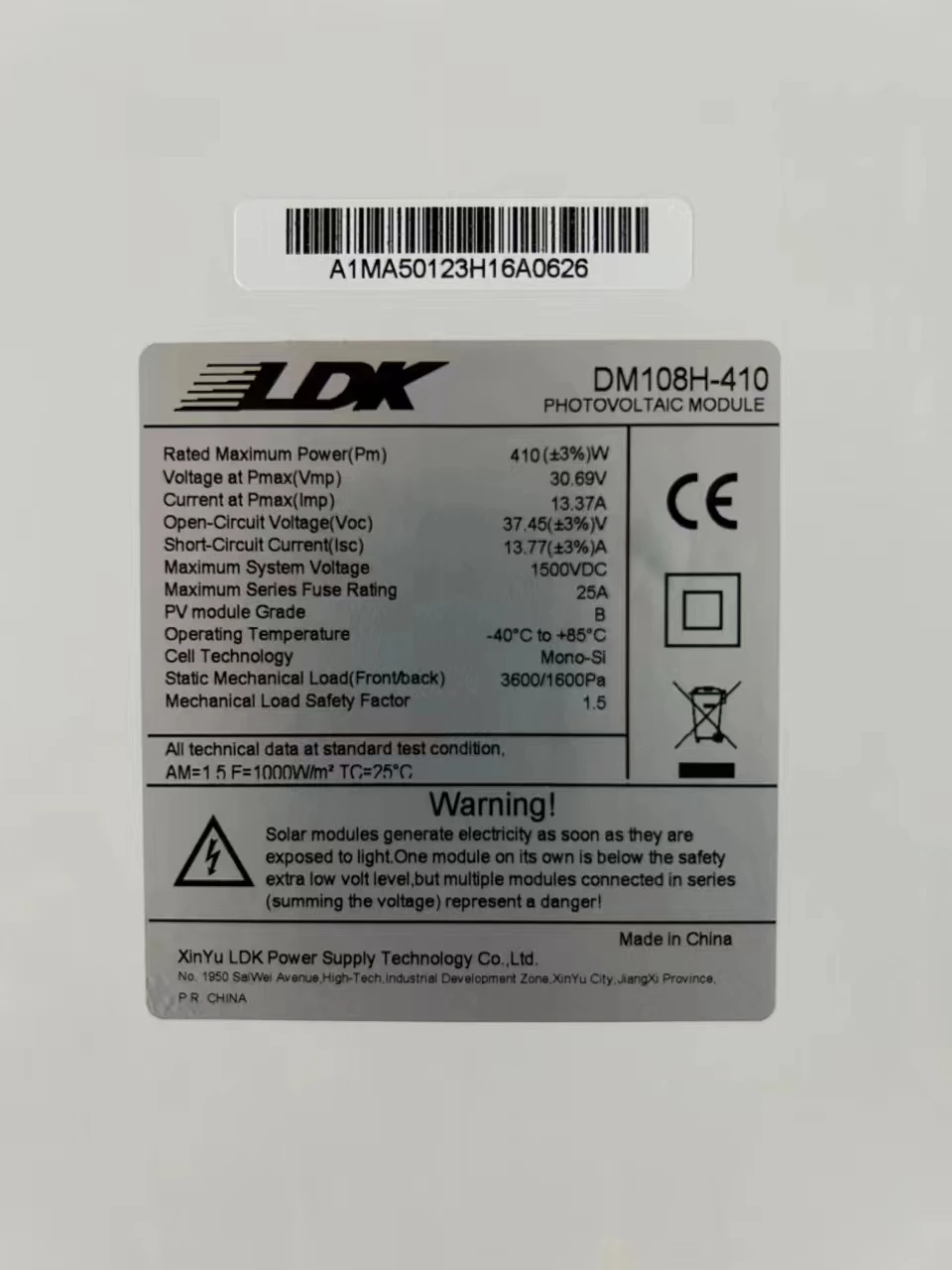 Tier 1 Stock Solar Panel A Grade Used Solar Panels 500W 600W 700W with very good price 5W-720W available