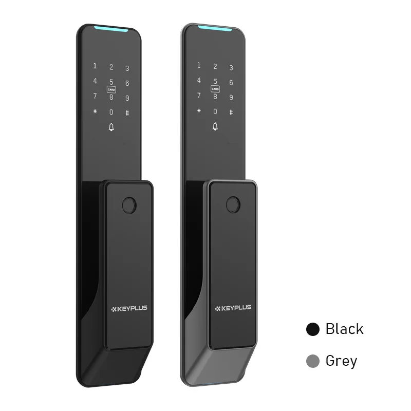 Keyplus KX2 Wifi TUYA APP Anti-Copy Card Fingerprint Smart Door Lock