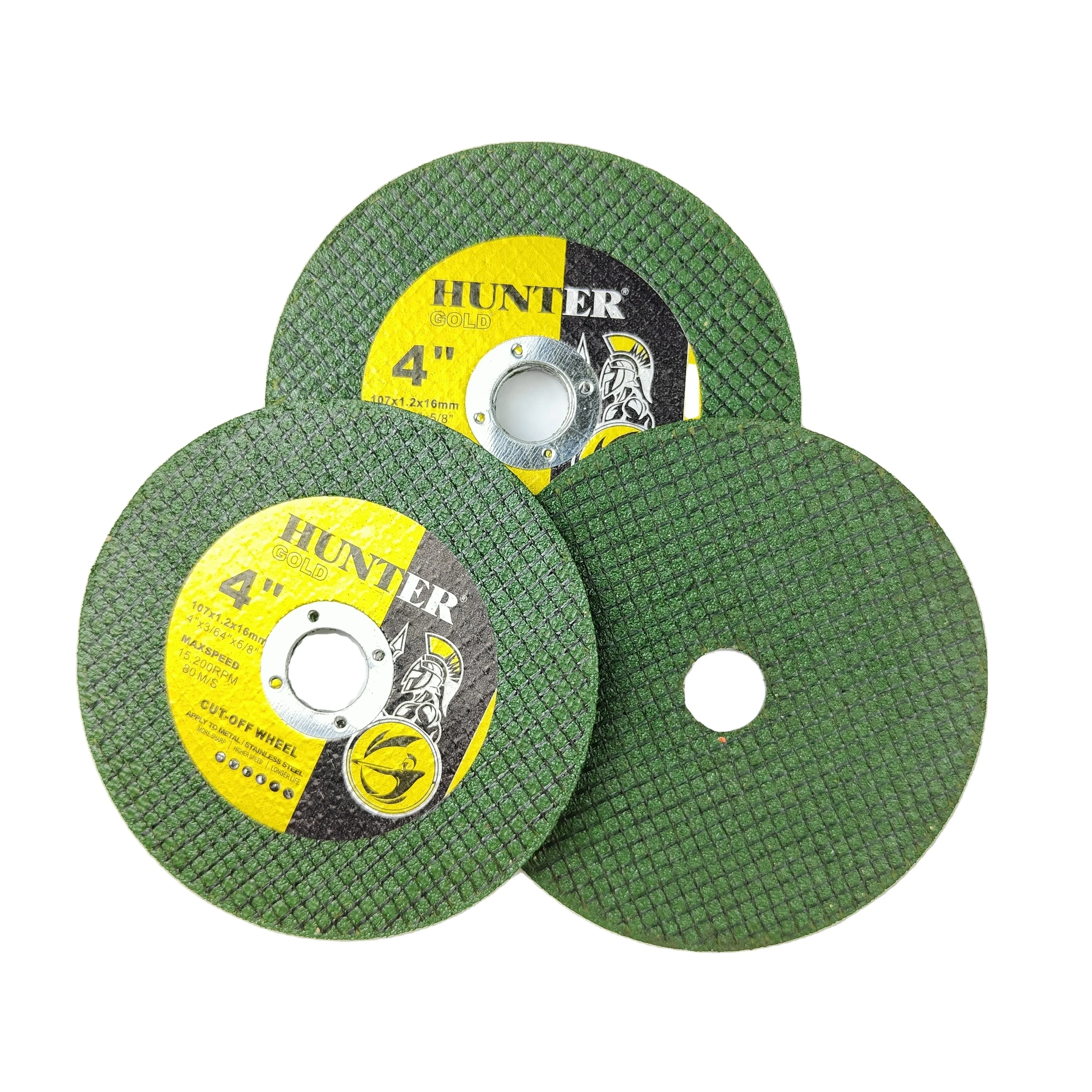 4 inch GOLD HUNTER  Abrasives Cutting Disc, 107mm Cutting off Disc for Metal, Stainless Steel, Alu, PVC