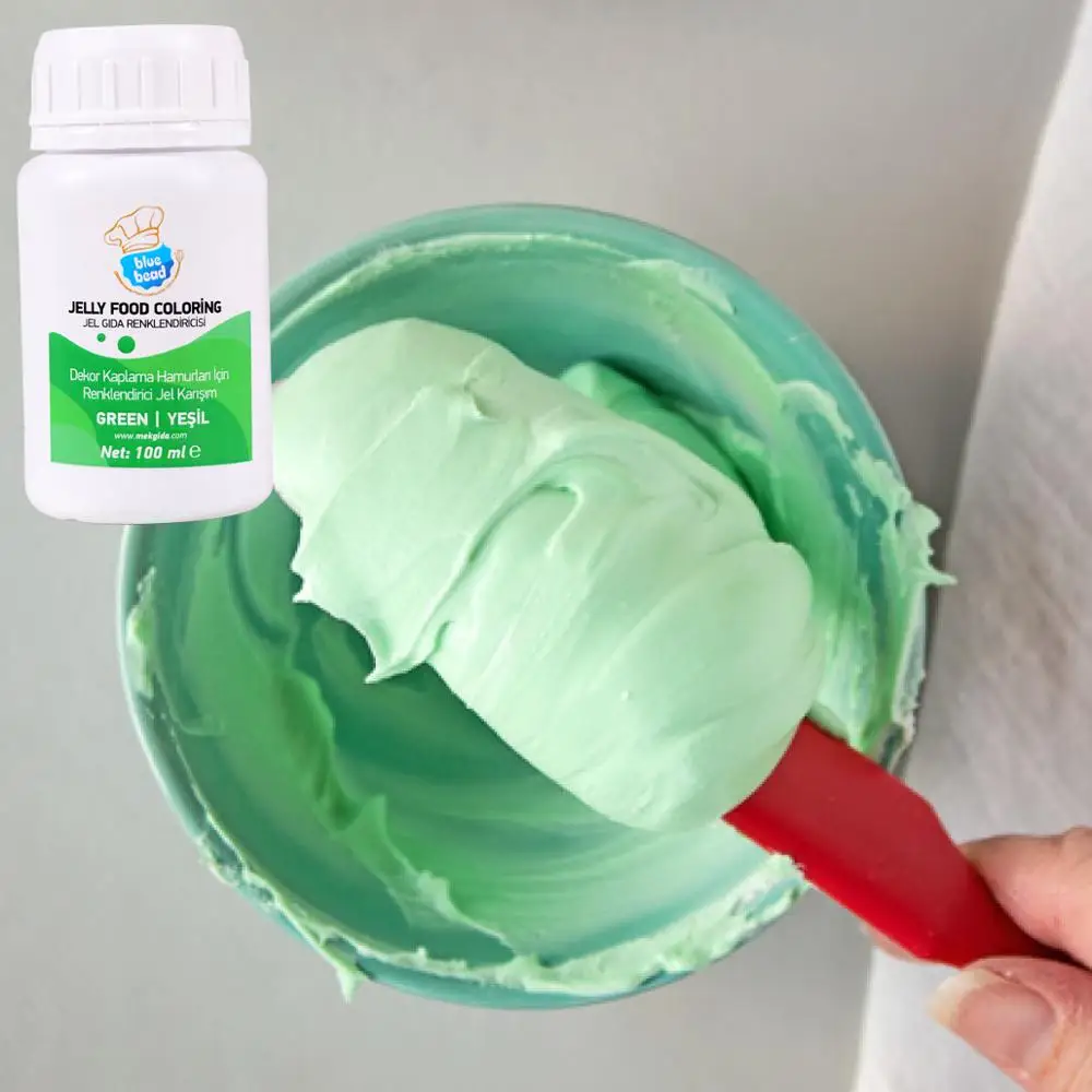 GREEN JELLY FOOD COLORING