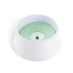 Dog Cat Splash Proof Water Feeding Bottle Floating Pet Slow Drinking Water Bowl