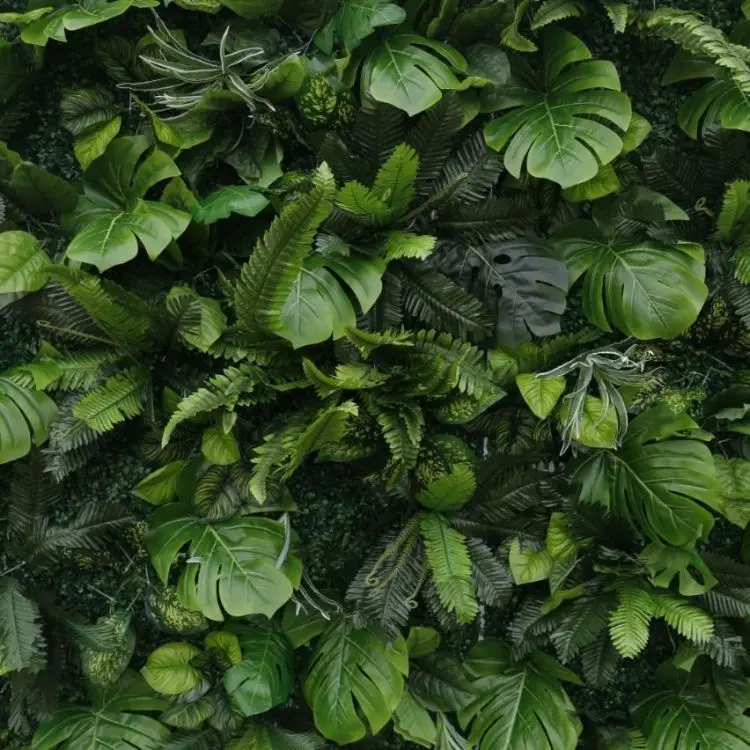 Artificial Grass Wall Panels Plastic Greenery Plant Wall Grass Artificial Grass Wall Backdrop For Home Restaurant Indoor Decor