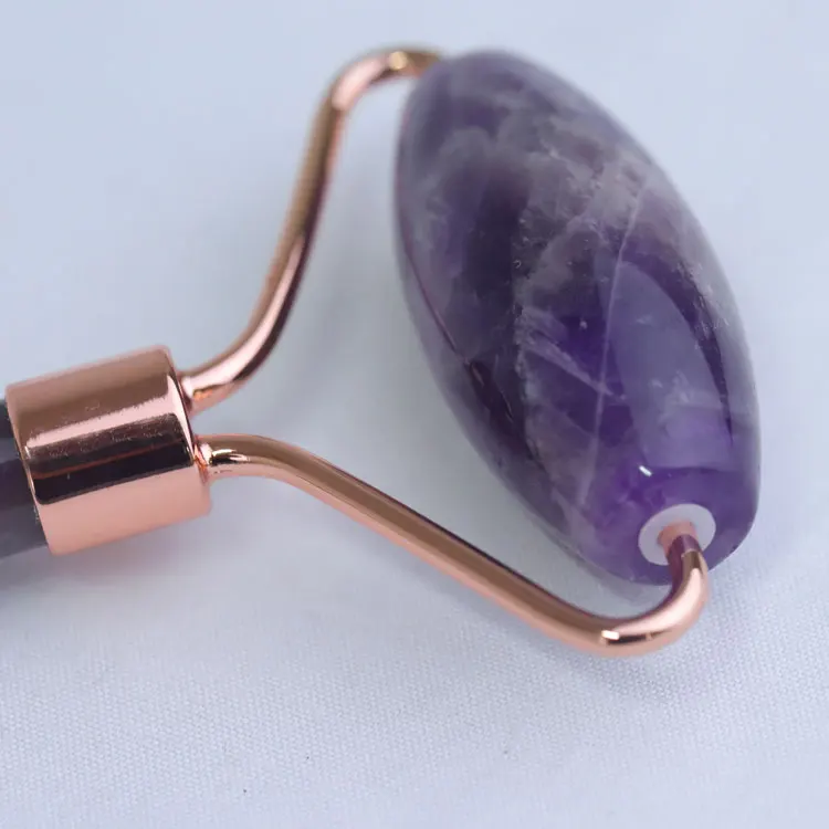 skin rejuvenation natural stone massage royal jade amethyst facial roller