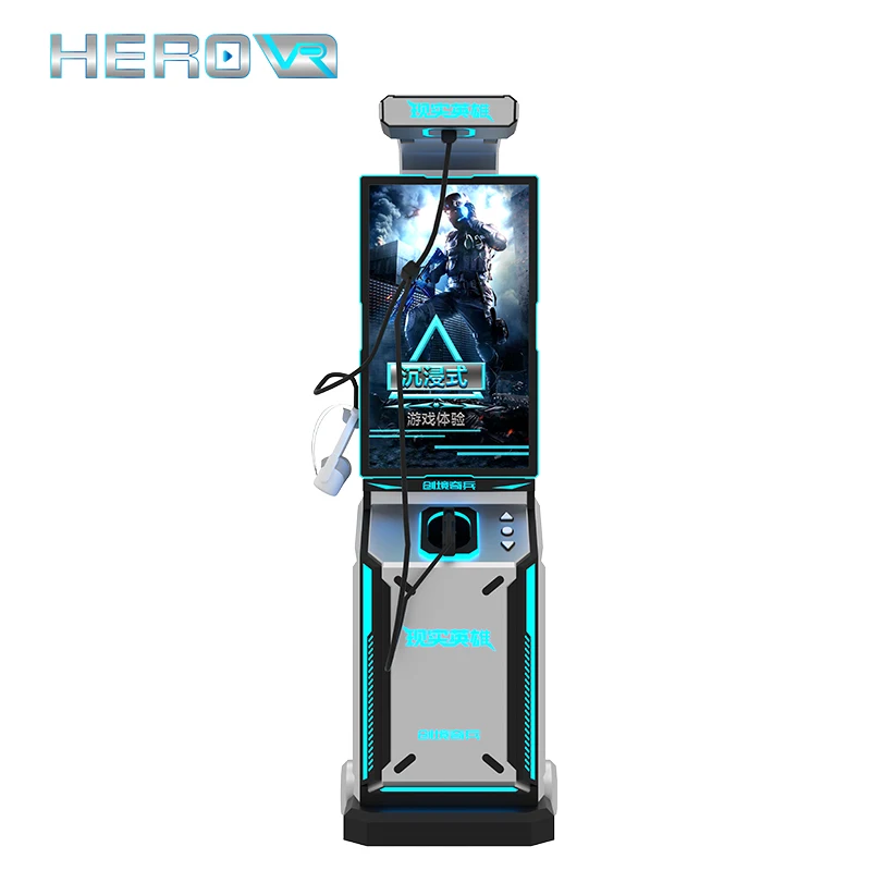 HEROVR Shopping Mall Center Adult Indoor Small Space Multiplayers Vr Sniper Shooting Gaming Machines