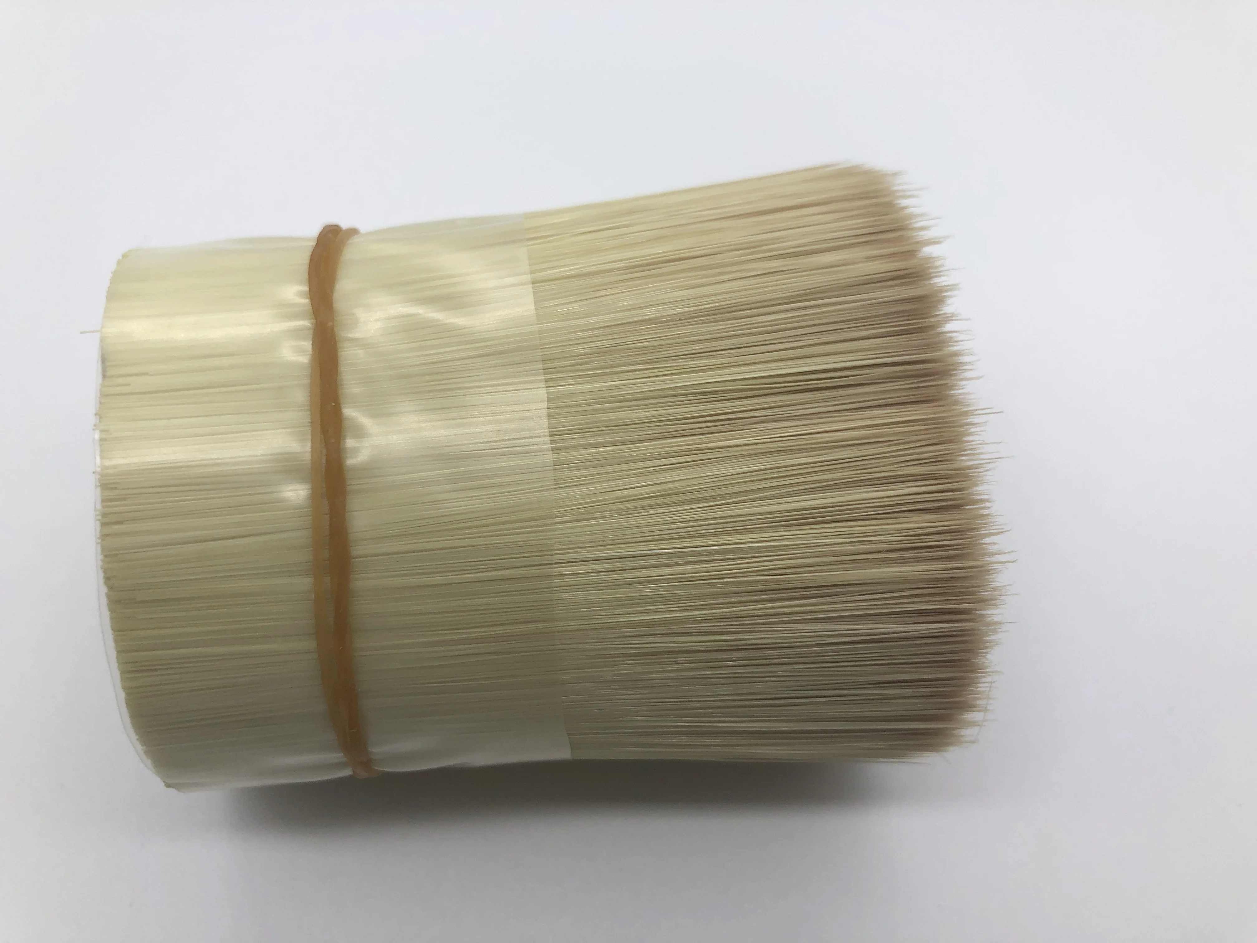 Various styles natural pig bristle hair brush PET brush bristle for paint brush set