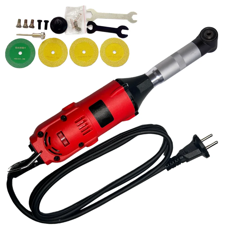 Oem Wholesale 90 Degree Right Angle 220v Mini Handheld Die Grinder For Tile Cutting