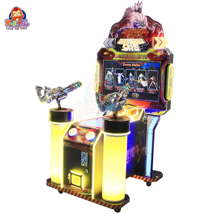 Factory Price Wholesale Video Shooting Arcade Game Machine Double Gun Simulator Arcade Shooting Game Machine for Sales