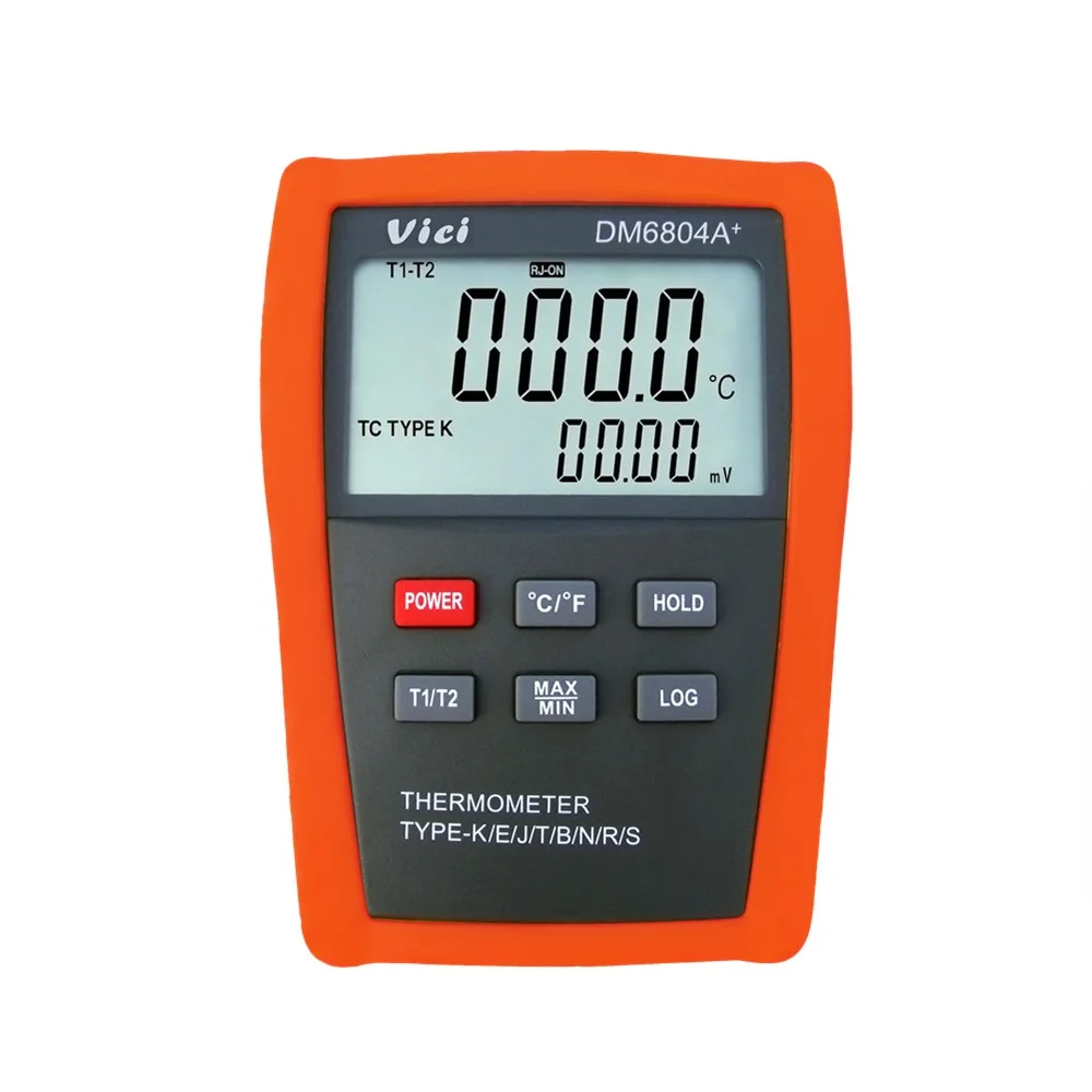 DM6804A+ Dual Channel Measuring Digital Thermometer Data Logger