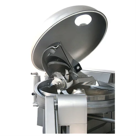 High Production Vacuum Bowl Cutter Stainless Steel Chicken Meat Cutting Machine For Food Factory