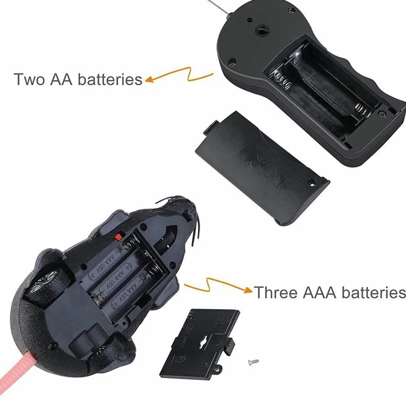 Hot Electronic Wireless Remote Control Mouse Spider Rc Rat Mice Interactive Toy For Pet Cat