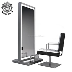 2020 Newse hair salon styling stations double sided salon styling station
