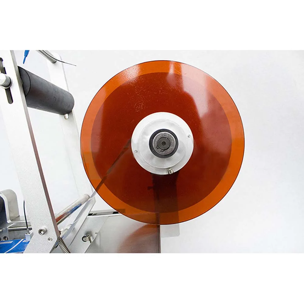 semi automatic manual sticker bottle labeling vial labeling  printing machine price for round bottles with coding