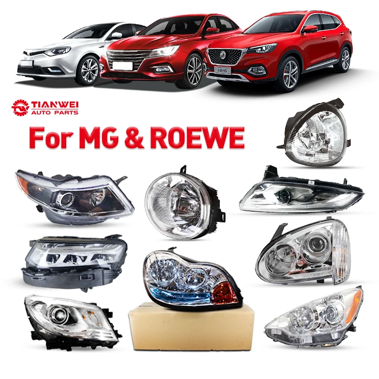 Best OEM Automotive Excellent Quality Auto Car Led Headlight Assembly Manufacture for SAIC MG 3 5 6 ZS GS HS GT ROEWE 350 360
