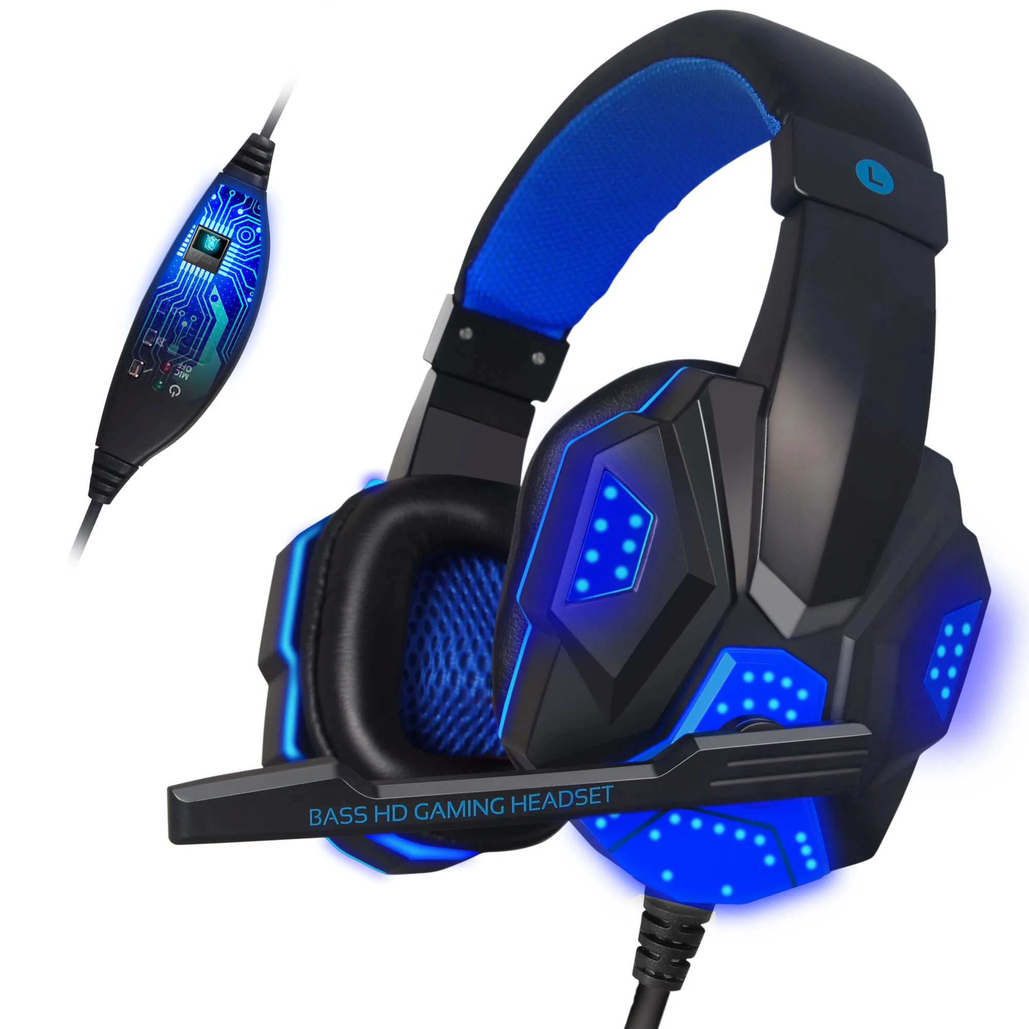 Оптовая продажа 3 5 мм динамик клавиатура Ps4 Беспроводная игровая гарнитура наушники Игровые с
