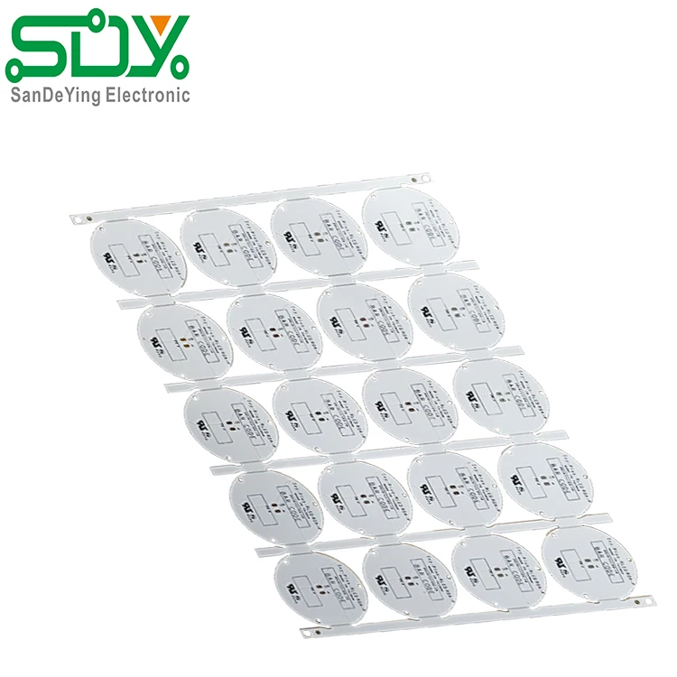 Аварийное освещение печатная плата круглая светодиодная алюминиевая печатная плата