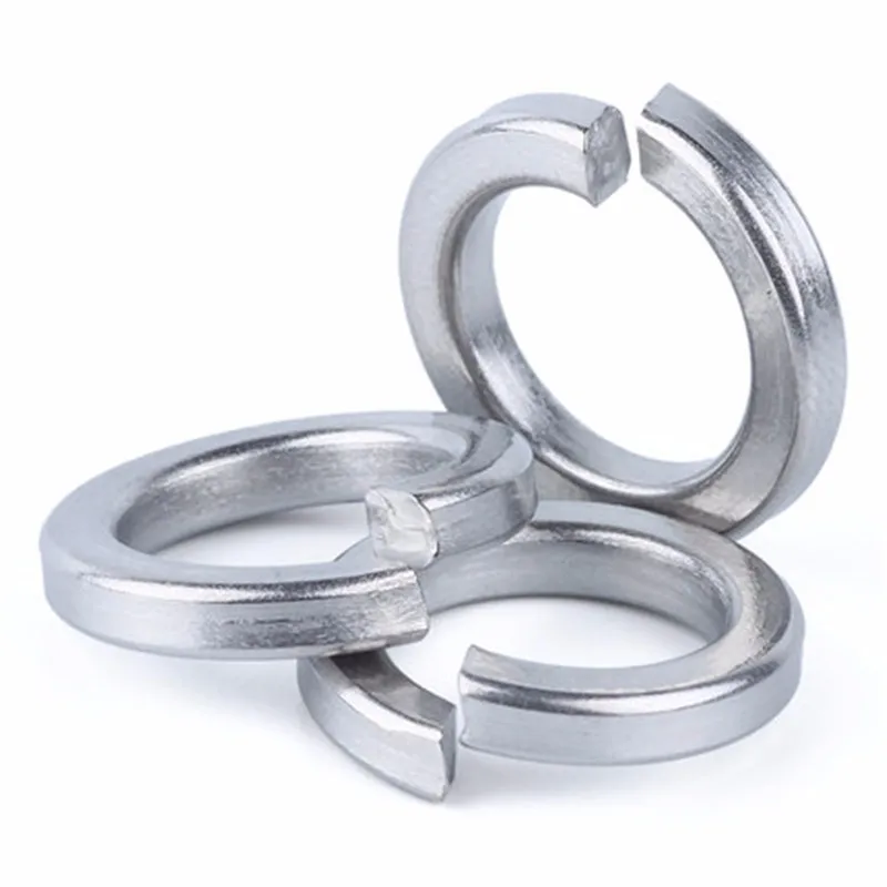 M6 M8 M10 M12 M14 SS316 steel f53 a2-70 din 988 din127b single coil split Spring Lock Washers