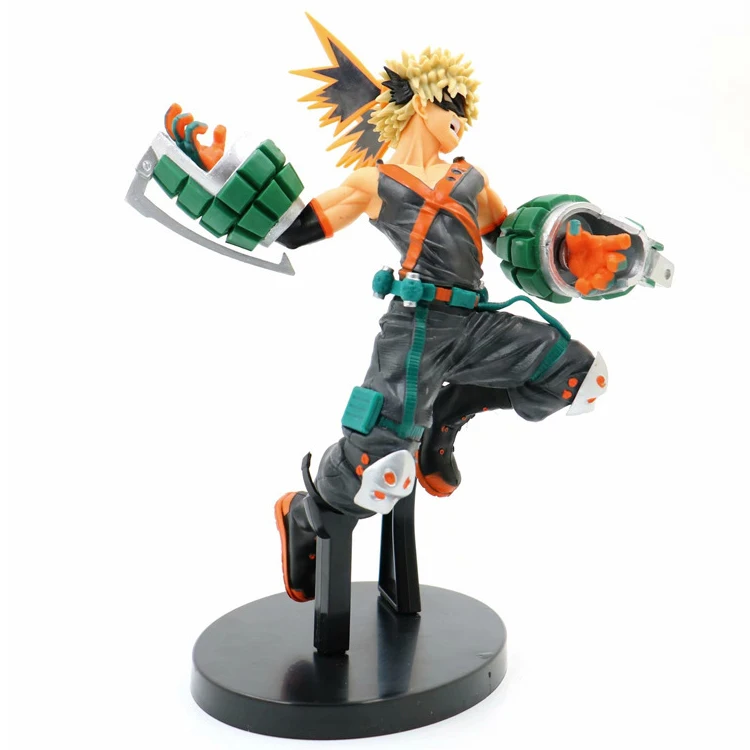19cm My Hero Academia Anime Action Figure Bakugou Katsuki Boku no Hero Academia Collection Model pvc toy