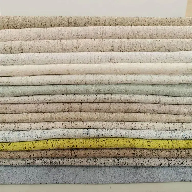 Stock Lot Fabric In Keqiao Wide 300Cm Width Crepe Linen Fabric