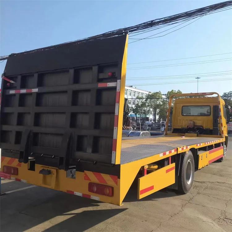 Factory Directly Sale Dayun 8ton 10ton13ton Rollback Tow Truck Flatbed Wrecker Recovery Vehicle Flatbed Towing Vehicle New Used