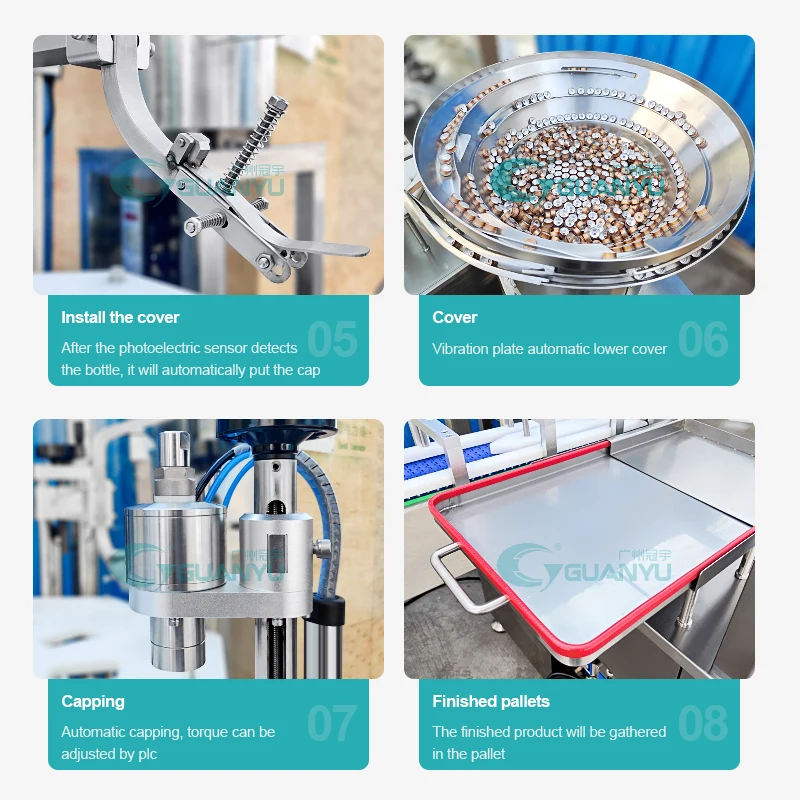 Laboatory Oral Liquid Vial 1-5ml Filling Machine Fully Automatic Glass Vial Heated Filler Small Capsule Bottle Filling Machine