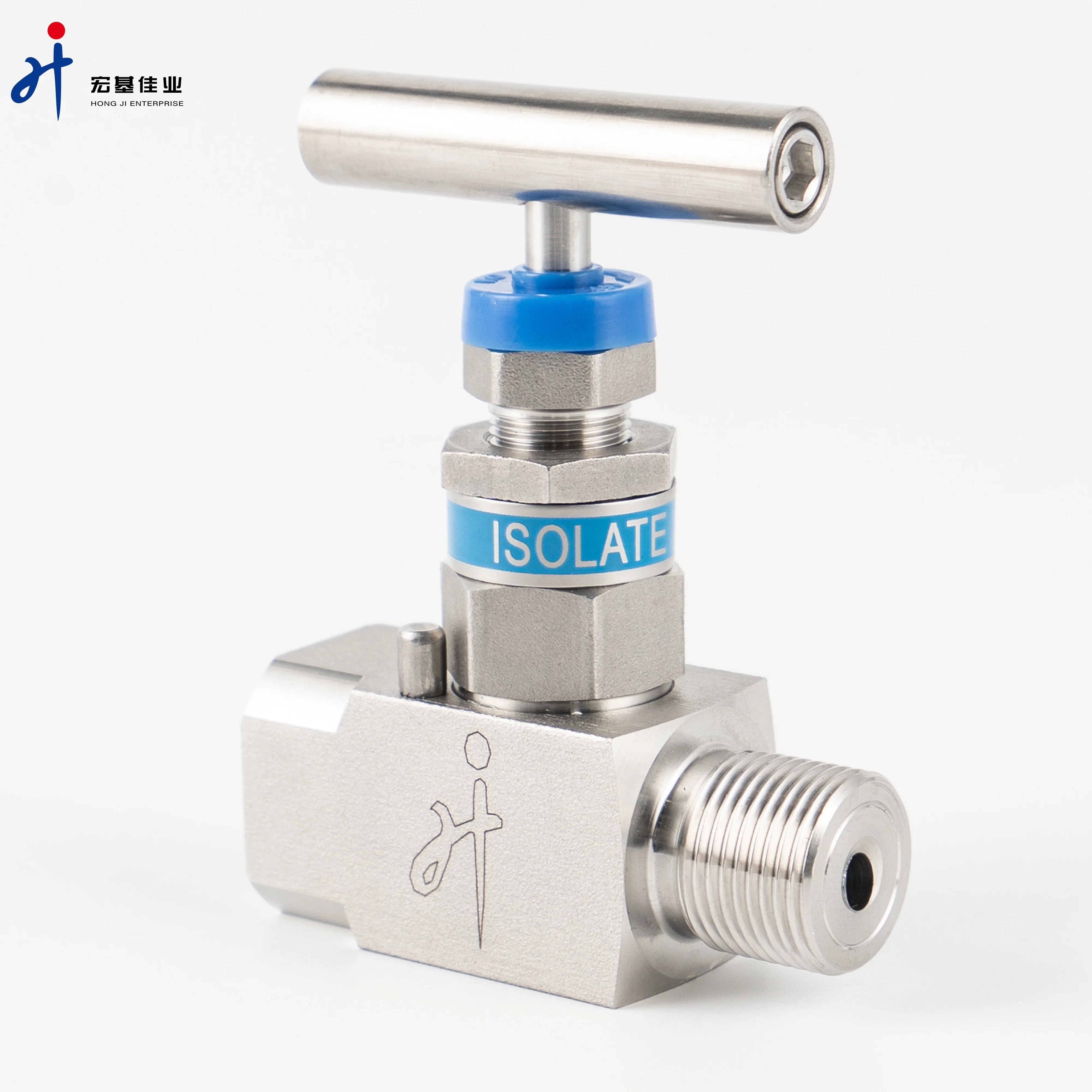 Liquid  Gas Oil Use High-Pressure Stainless Steel Gauge Needle Valve with NPT