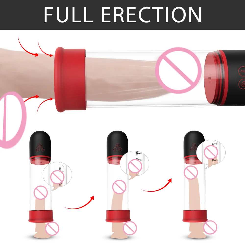 Masturbators for men electric penis pump enlargement penis Extender exercise physical medical for men masturbating