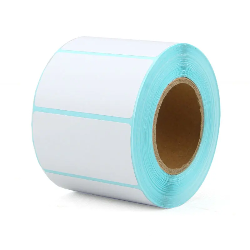 Wholesale Sticker Label Paper 60*40 Blank Direct Thermal Warehouse Qr Code UPC Barcode Label Roll