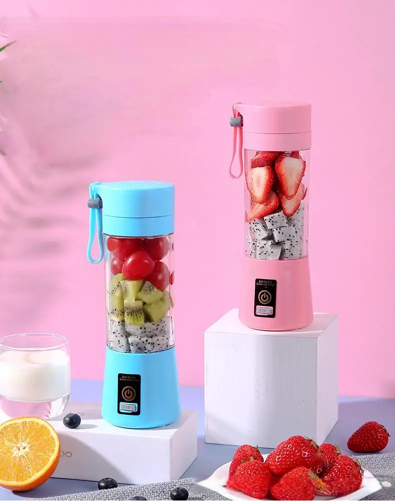 High Quality Electric Portable Juicer Fruit Machine Wireless Small Fruit Juicer