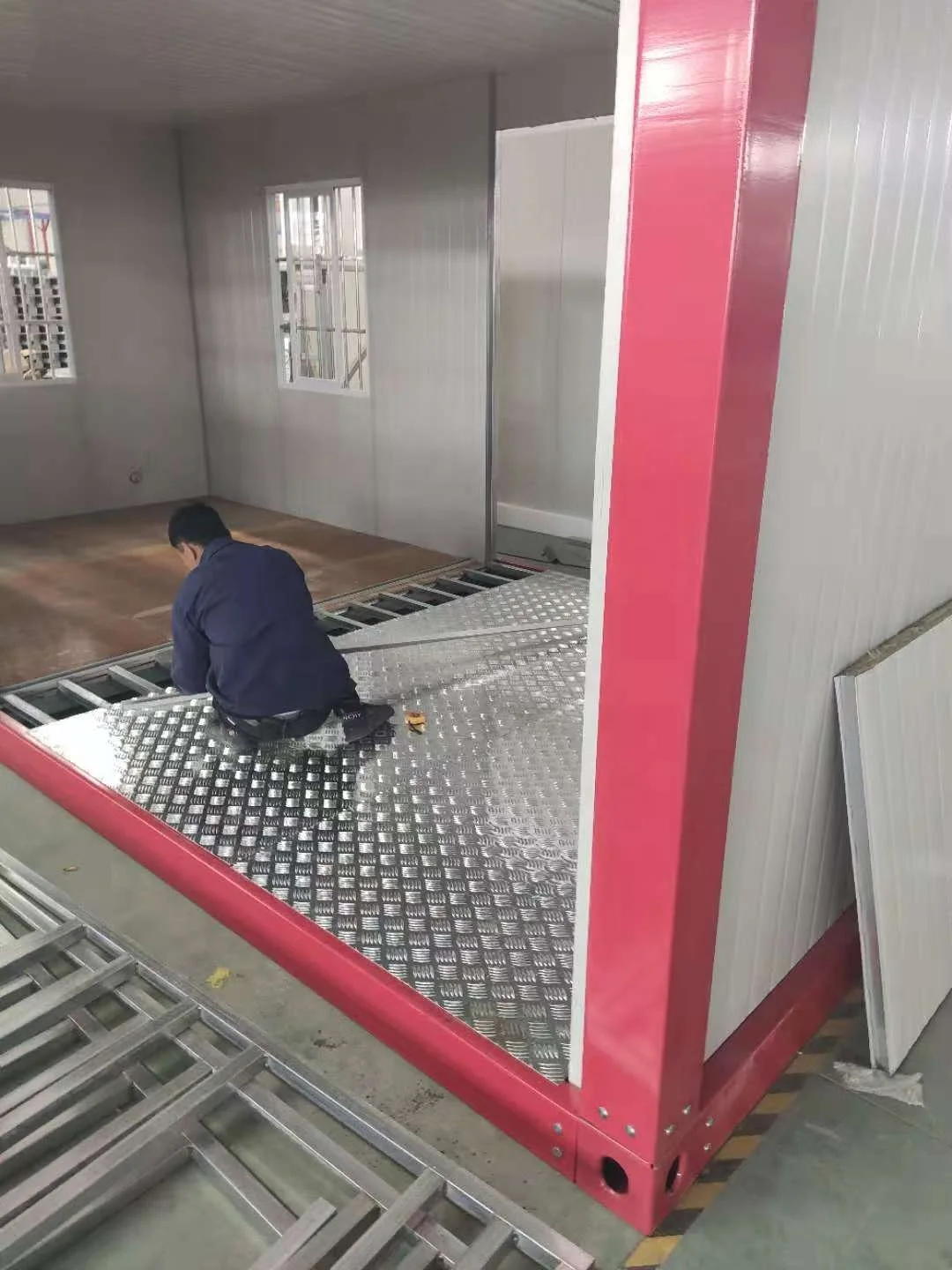 
portable easy assembled mobile modular container guard house 