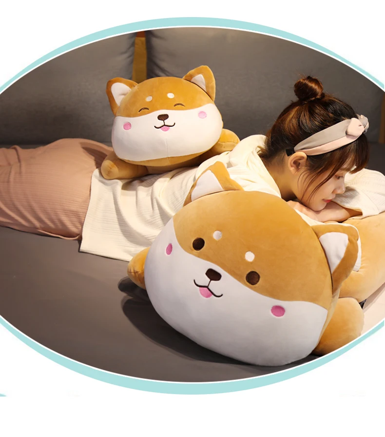 Stuffed Animal Shiba Inu Plush Toy Anime Corgi Kawaii Plush Soft Pillow Plush Toy Gifts