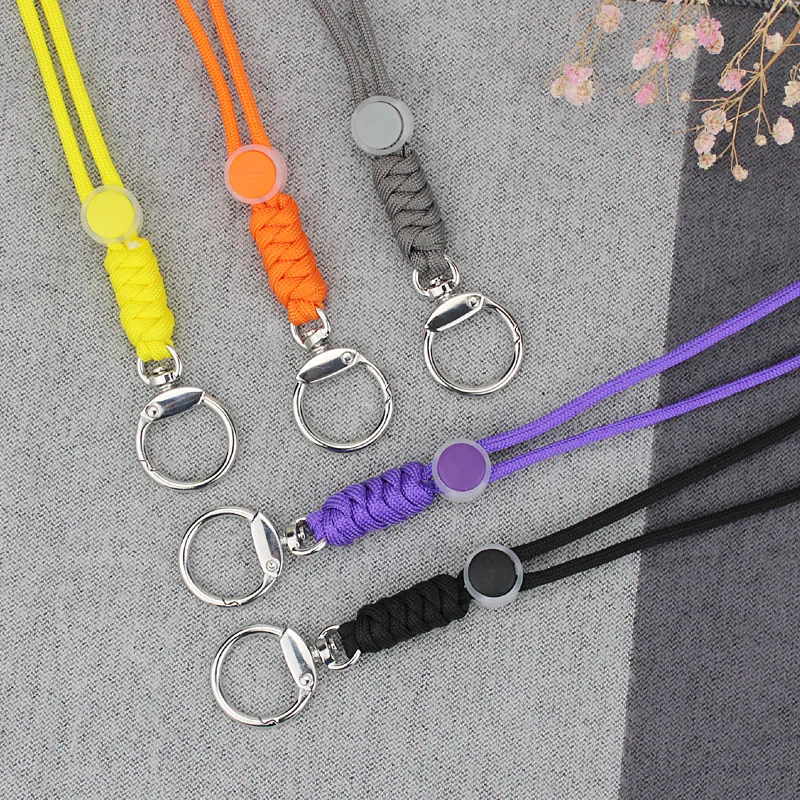 Hot sale adjustable paracord lanyard camera strap mobile phone hand wrist strap belt band finger straps