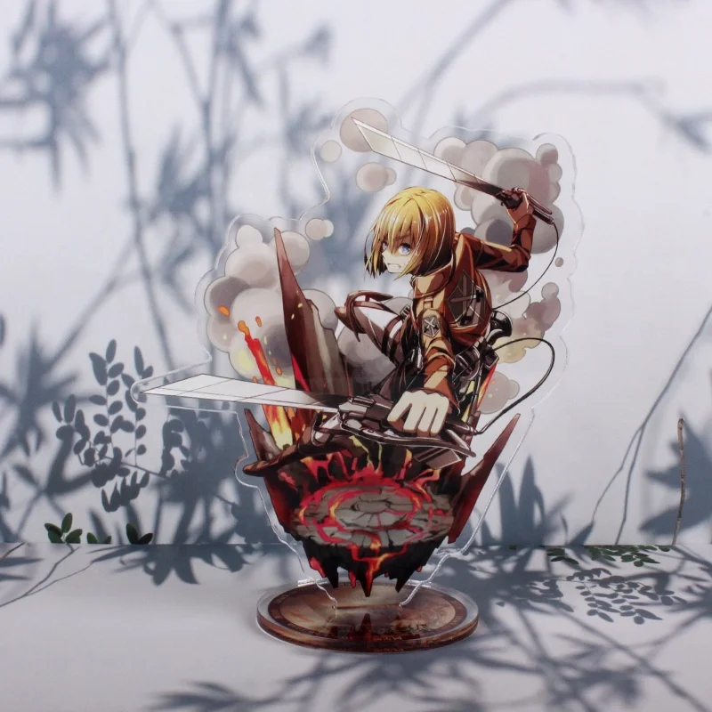 Exquisite action Figure pendant Attack on Titan Mikasa Ackerman anime Acrylic standees