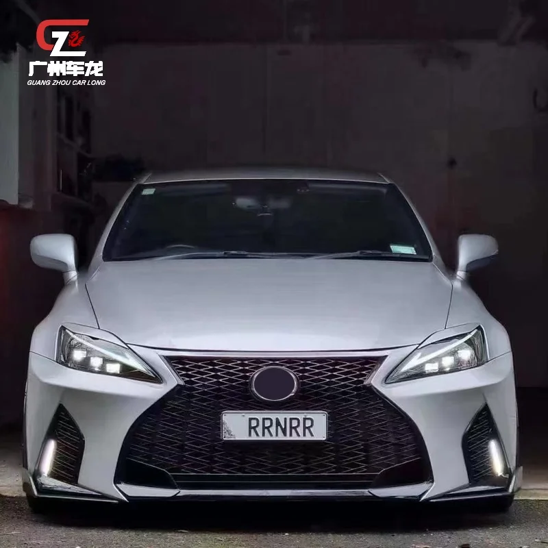 Car bumpers auto body systems for Lexus IS IS250 IS300 ISF 2006-2012 year upgrade 2021 model with bumpers grilles