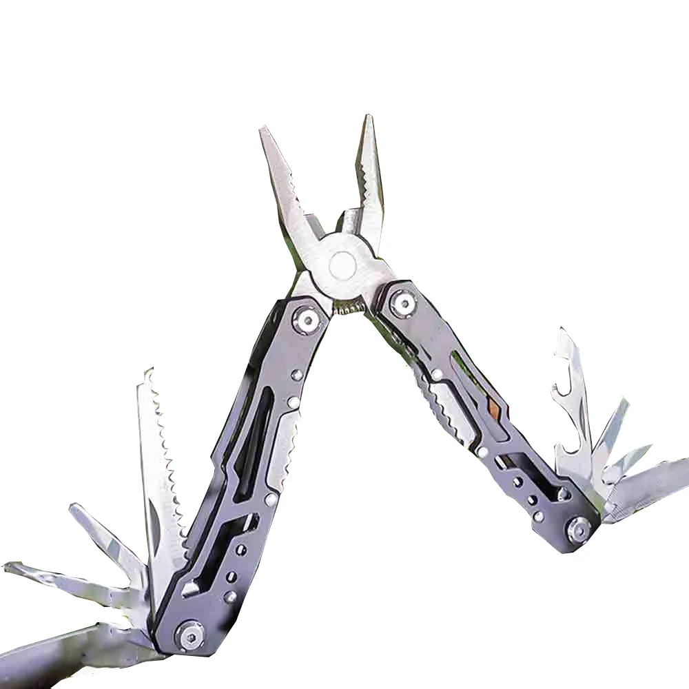 Pocket Small Multi Functional Camping Foldable Pocket Multi Tool Wire Cutter Pliers Survival Hand Tool Folding Pliers